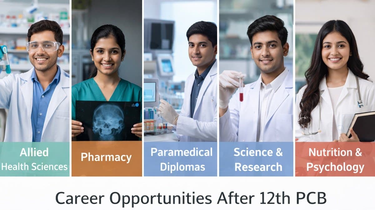 Course Options After 12th PCB Without NEET