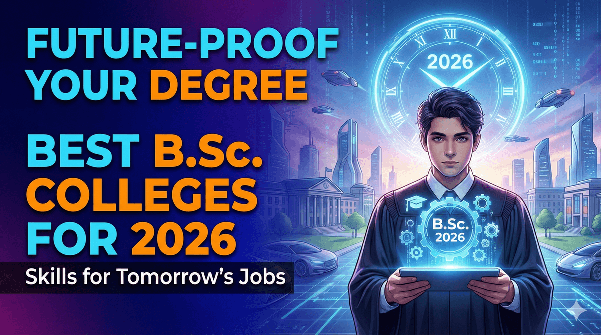 Future-Proofing Your Degree: Best B.Sc. Colleges for 2026