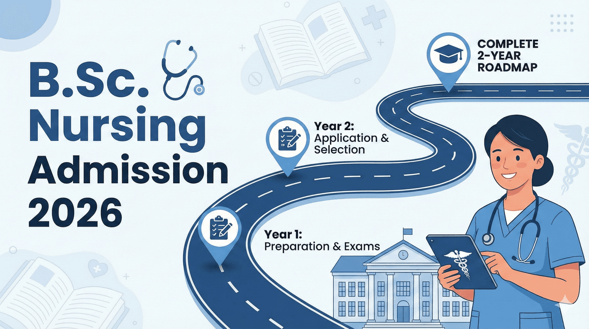 B.Sc. Nursing Admission 2026: The Complete 2-Year Roadmap