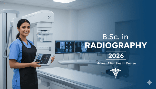 B.Sc. in Radiography 2026 | 4-Year Allied Health Degree