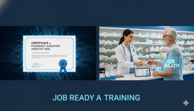 Certificate in Pharmacy Assistant 2026 | Job Ready Training