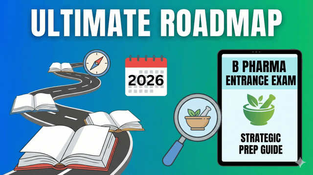 B Pharma Entrance Exam 2026: Ultimate Roadmap & Strategic Prep Guide