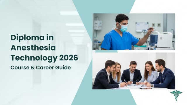 Diploma in Anesthesia Technology 2026 | Course & Career Guide