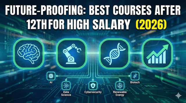 Future-Proofing: Best Courses After 12th for High Salary (2026)