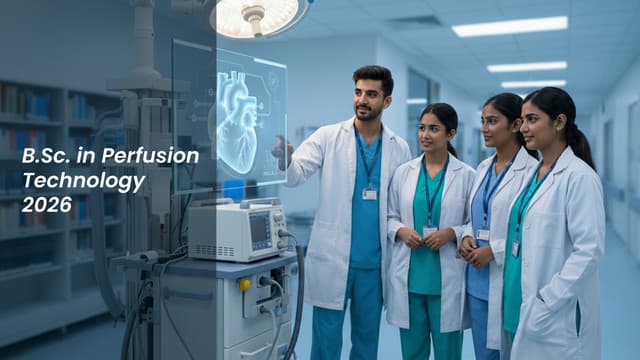 B.Sc. in Perfusion Technology 2026: Course Details & Career Path