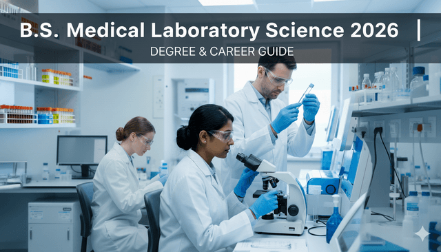 B.S. Medical Laboratory Science 2026 | Degree & Career Guide