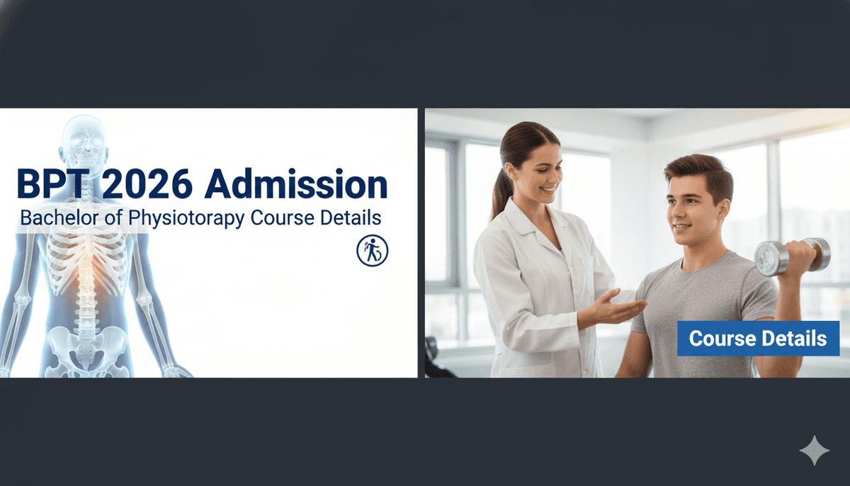 BPT 2026 Admission: Bachelor of Physiotherapy Course Details
