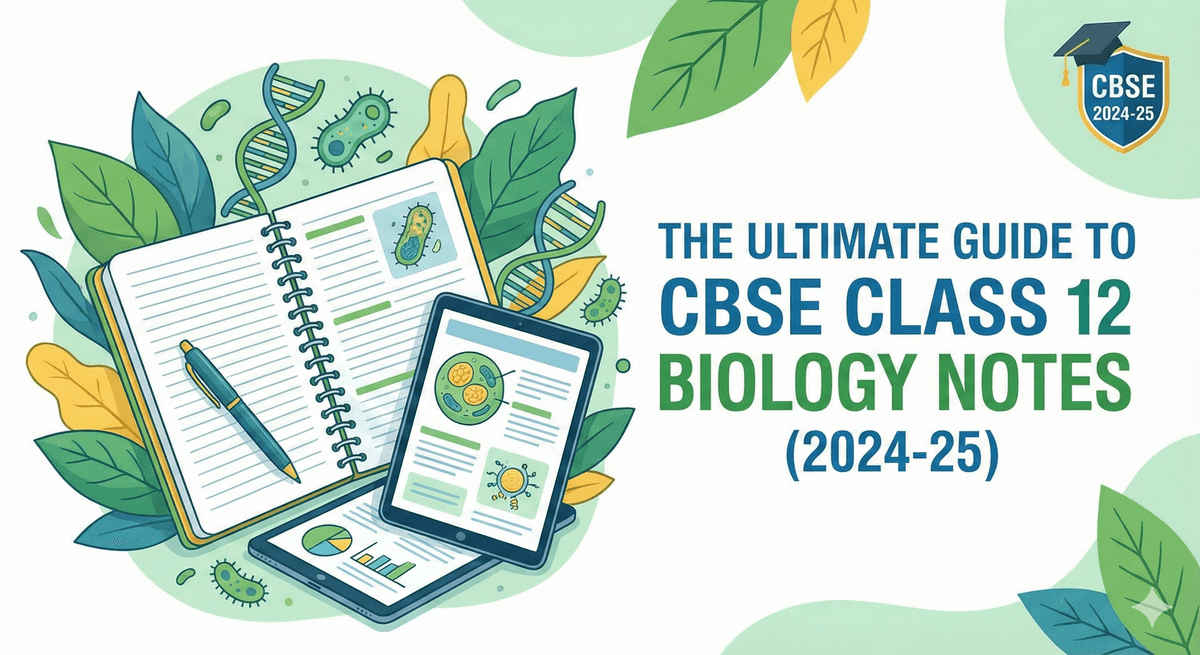 The Ultimate Guide to CBSE Class 12 Biology Notes (2024-25)