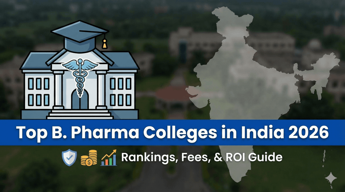 Top B. Pharma Colleges in India 2026: Rankings, Fees, & ROI Guide