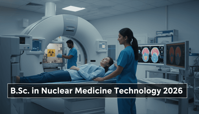 B.Sc. in Nuclear Medicine Technology 2026 | Course Details
