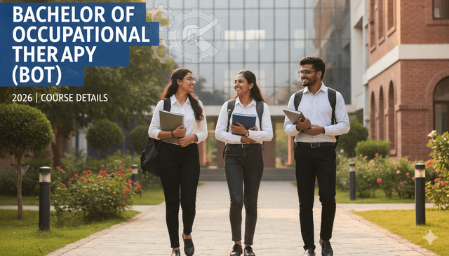 Bachelor of Occupational Therapy (BOT) 2026 | Course Details