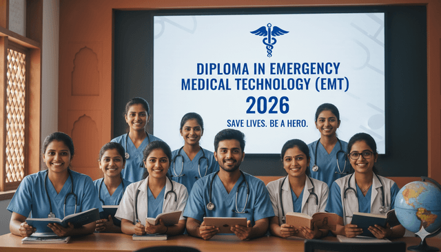 Diploma in Emergency Medical Technology (EMT) 2026