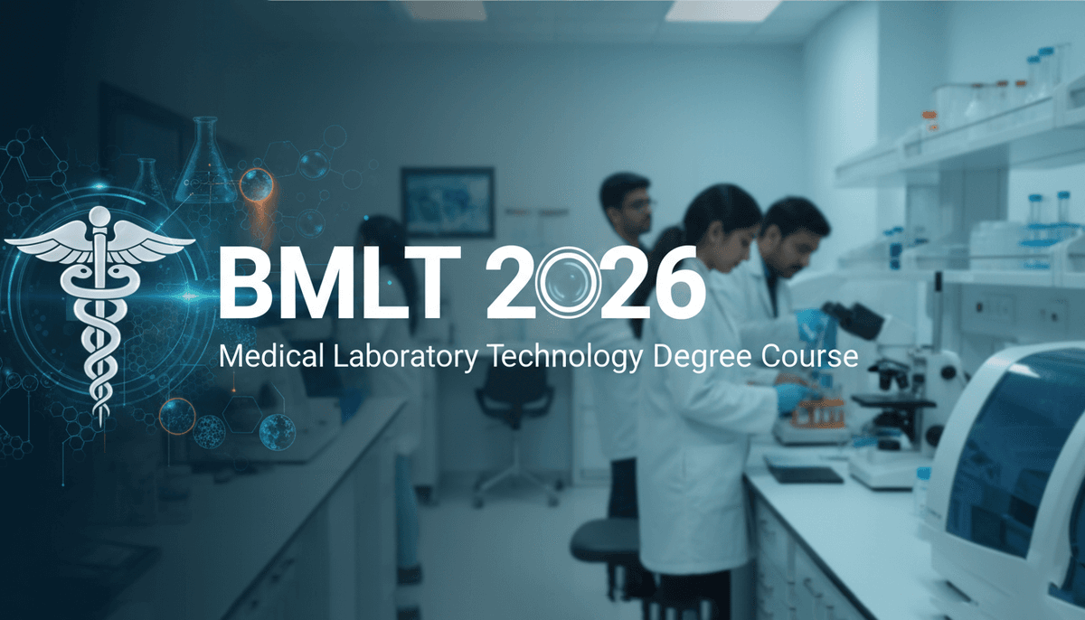BMLT 2026: Medical Laboratory Technology Degree Course