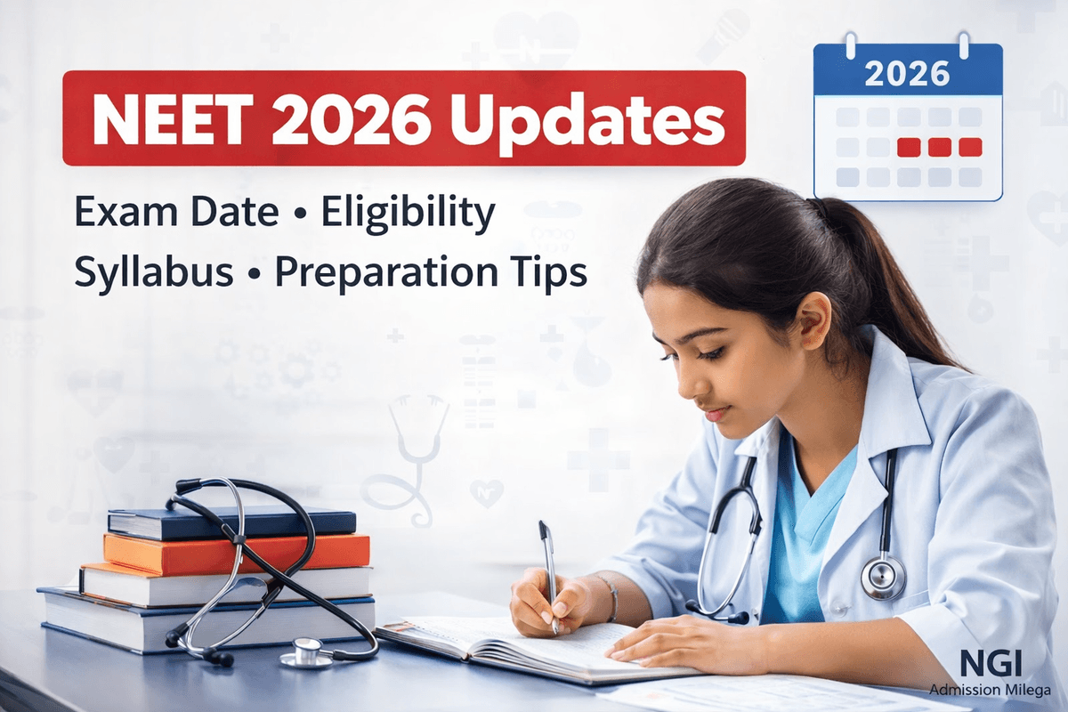 NEET 2026 Updates: Exam Date, Eligibility, Syllabus & Preparation Guide