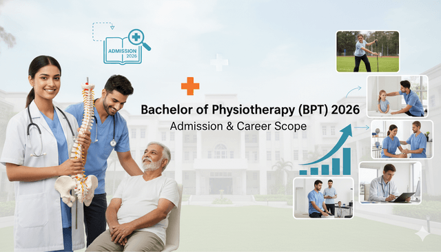 Bachelor of Physiotherapy (BPT) 2026 | Admission & Career Scope